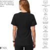 FIGS Octavia Maternity Scrub Top for Women — V-Neck, One Pocket, Curved High-Low Hem, 4-Way Stretch Women's Scrub Top - Image 3